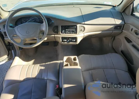 2003 Buick Century Custom z USA, uszkodzony, nr VIN 2G4WS52J731155480